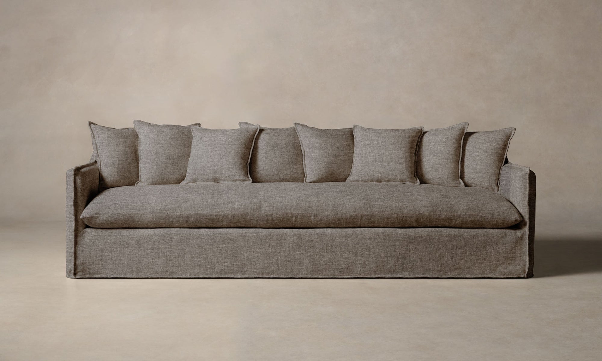 The Dune Sofa - Heritage Belgian Linen Agate