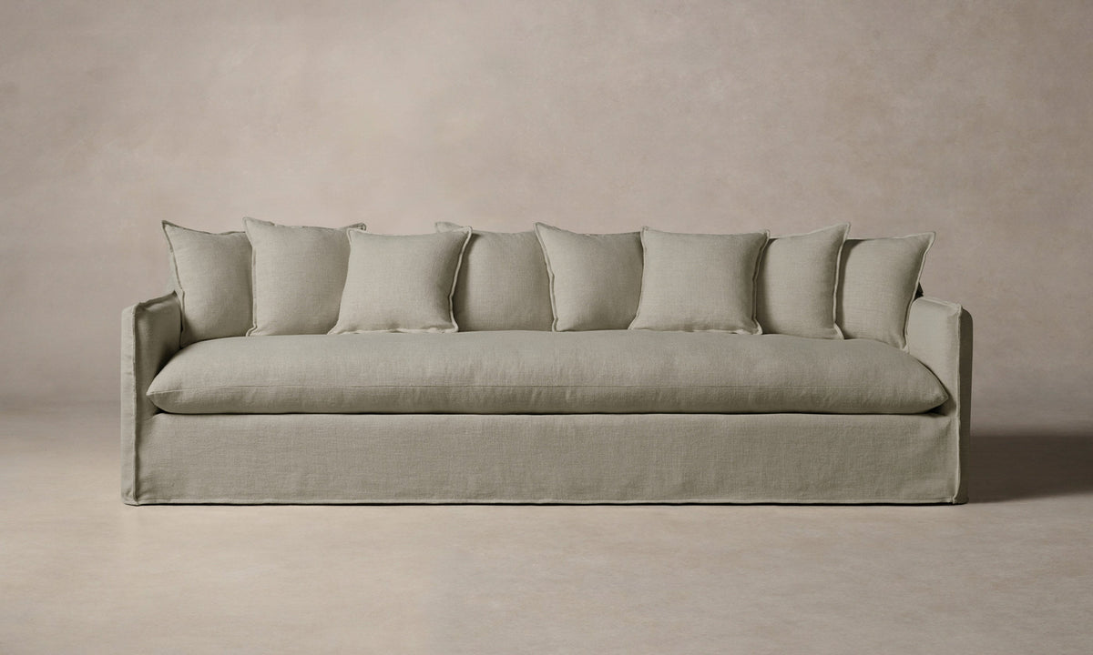 The Dune Sofa - Performance Linen Weave Beige