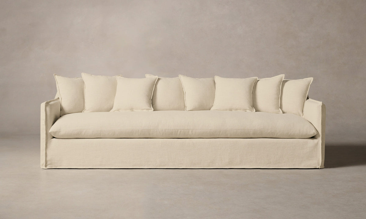 The Dune Sofa - Performance Linen Weave Flour