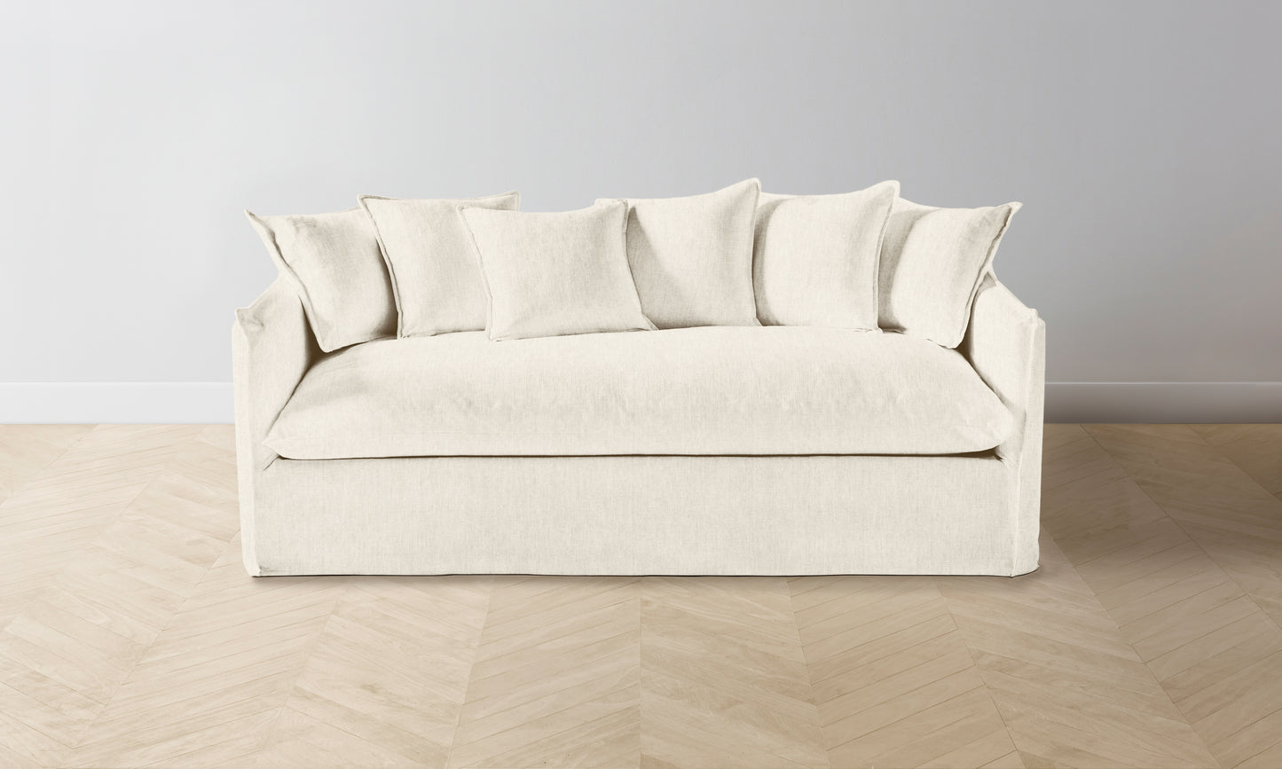 The Dune Sectional - Performance Stonewashed Linen Coconut