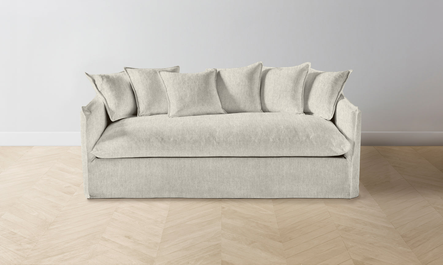 The Dune Sectional - Performance Stonewashed Linen Dew