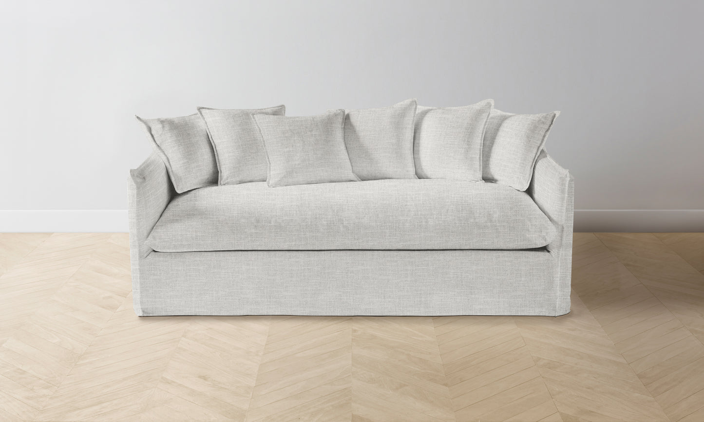 The Dune Sectional - Performance Woven Chenille Steel