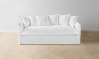 The Dune Sofa - Performance Linen Weave Pure White