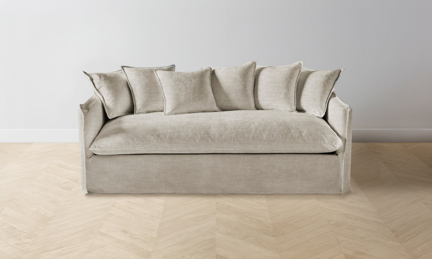 The Dune Sectional - Performance Textured Linen Flax