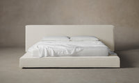 The Eldridge Bed - Belgian Linen Alder