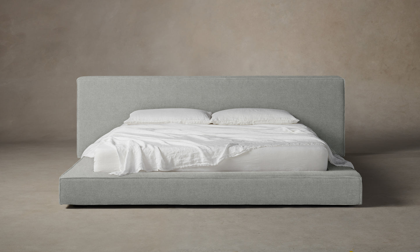 The Eldridge Bed - Merino Heather Grey