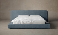 The Eldridge Bed - Performance Stonewashed Linen Chambray