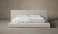 The Eldridge Bed - Performance Stonewashed Linen Dew