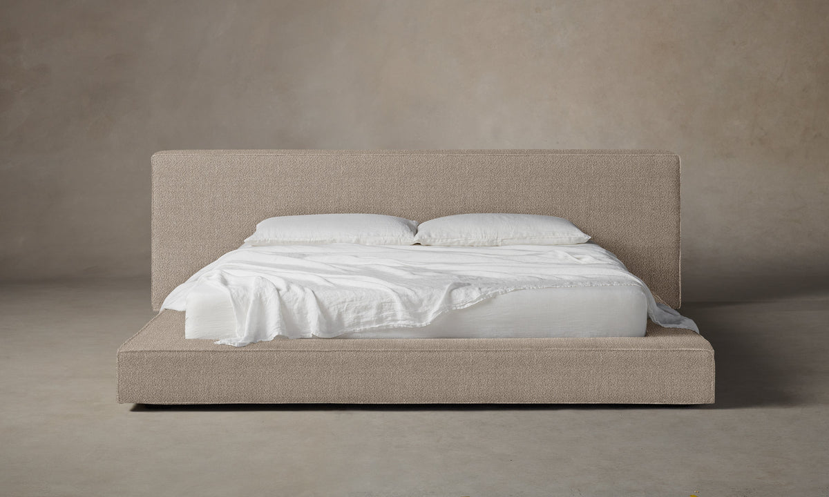 The Eldridge Bed - Performance Textural Weave Earthen