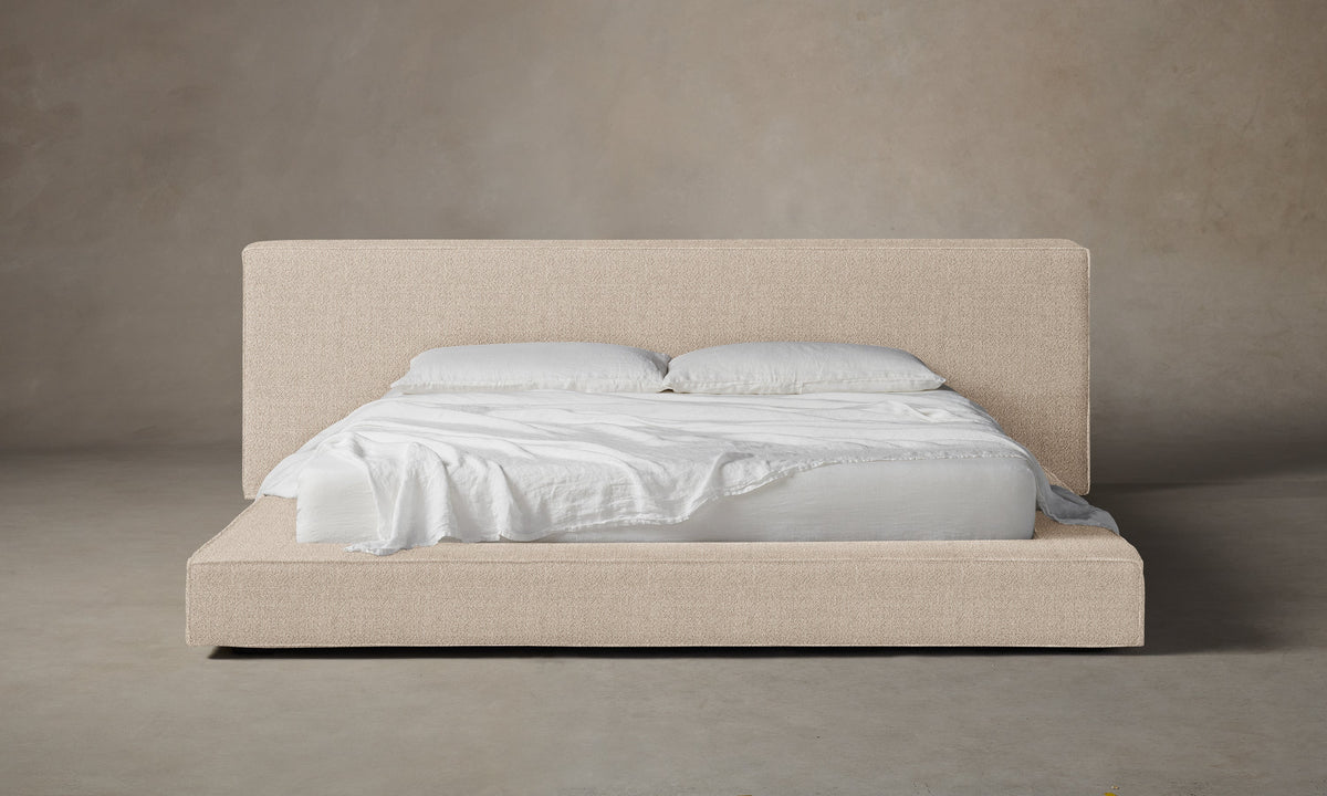 The Eldridge Bed - Performance Textural Weave Savanna