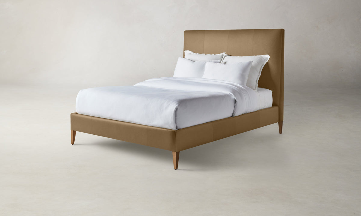 The Essex Bed - Costa Leather Portobello