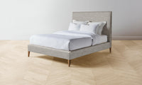 The Essex Bed - Belgian Linen Agate