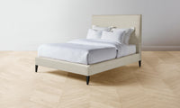 The Essex Bed - Belgian Linen Alder