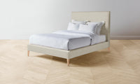 The Essex Bed - Belgian Linen Alder