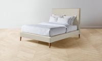 The Essex Bed - Belgian Linen Alder