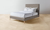 The Essex Bed - Belgian Linen Carob