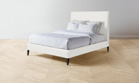 The Essex Bed - Belgian Linen Egret