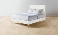 The Essex Bed - Belgian Linen Egret