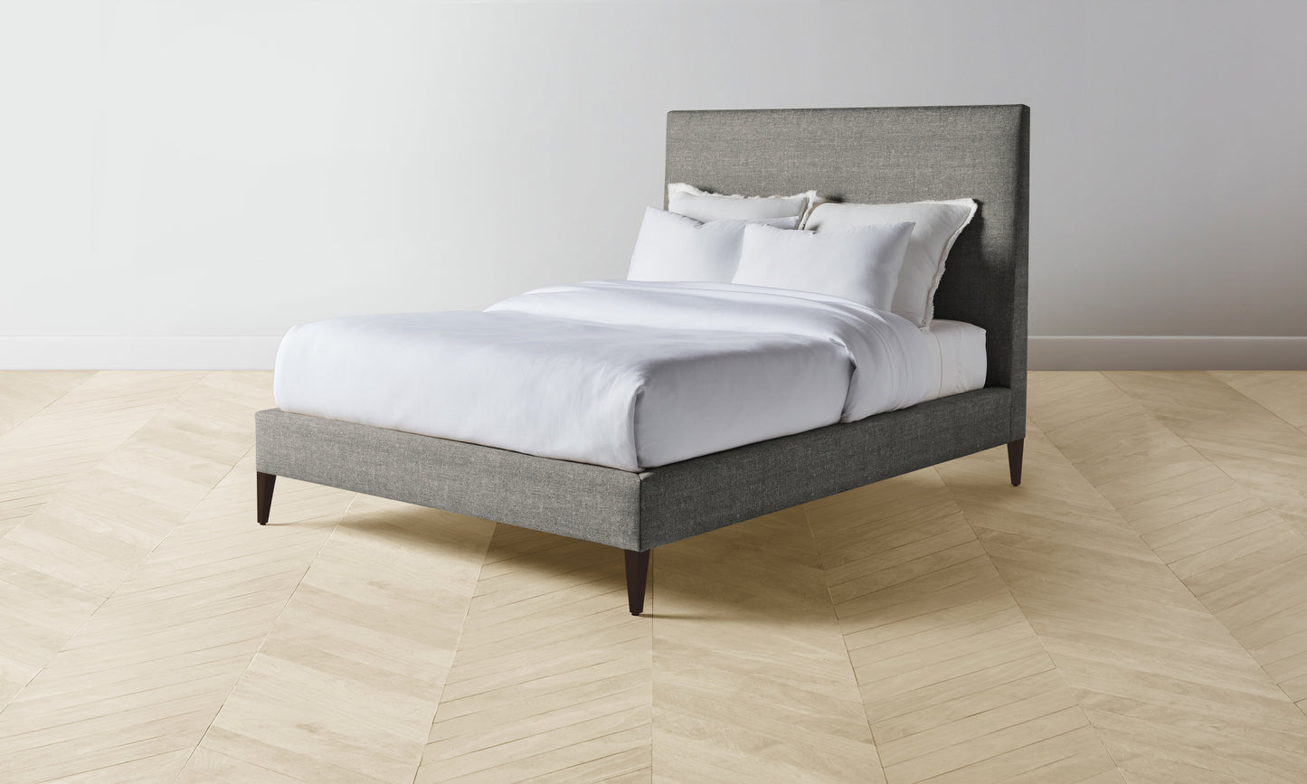 The Essex Bed - Merino Granite