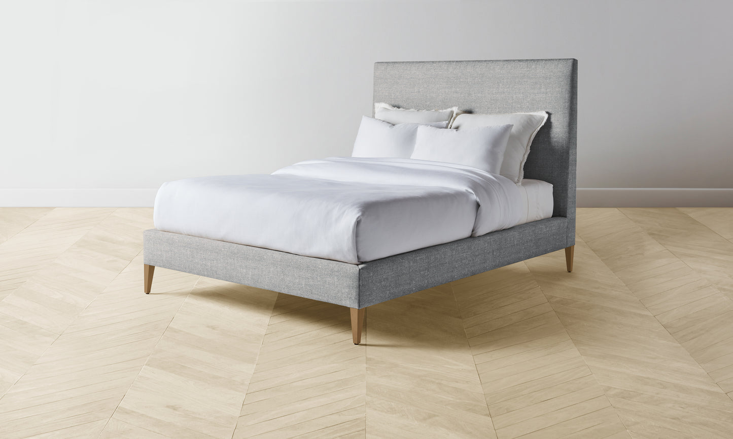 The Essex Bed - Merino Heather Grey