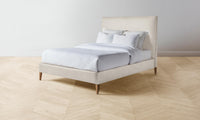 The Essex Bed - Nubuck Leather Sail