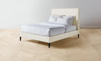 The Essex Bed - Performance Linen Weave Prairie