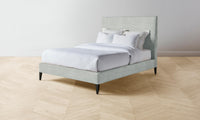 The Essex Bed - Performance Mélange Weave Seaglass