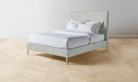 The Essex Bed - Performance Mélange Weave Seaglass