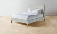 The Essex Bed - Performance Mélange Weave Seaglass