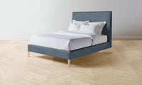 The Essex Bed - Performance Stonewashed Linen Chambray