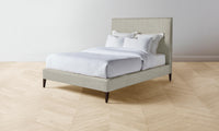 The Essex Bed - Performance Stonewashed Linen Dew