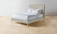 The Essex Bed - Performance Stonewashed Linen Dew