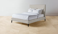 The Essex Bed - Performance Textured Linen Flax