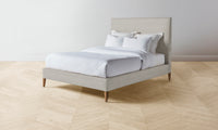 The Essex Bed - Performance Textured Linen Flax