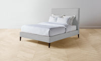 The Essex Bed - Performance Linen Weave Cloud