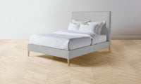 The Essex Bed - Performance Linen Weave Cloud