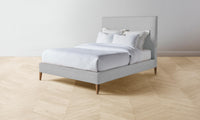 The Essex Bed - Performance Linen Weave Cloud