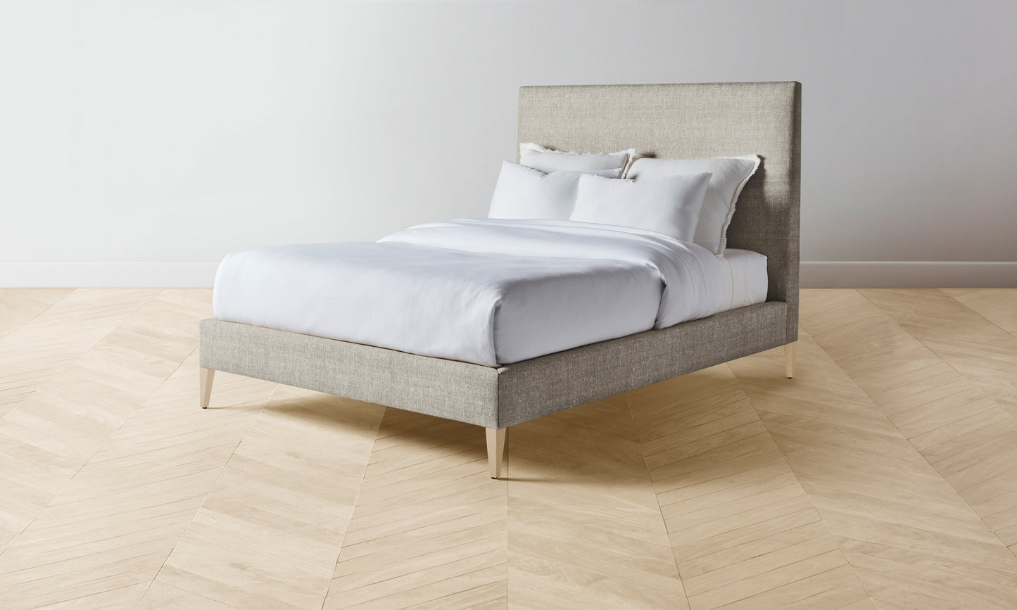 The Essex Bed - Performance Tweed Oatmeal