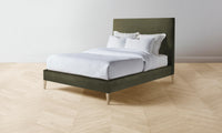 The Essex Bed - Performance Velvet Olive