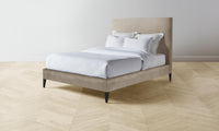 The Essex Bed - Performance Velvet Taupe