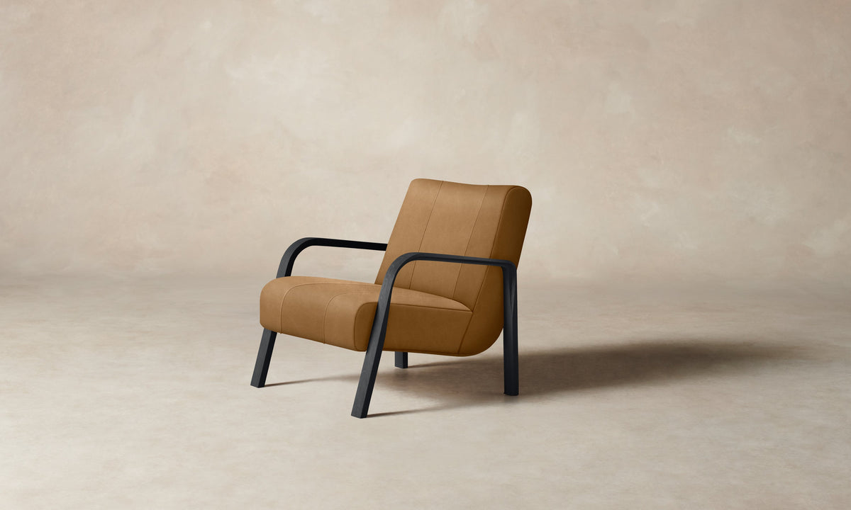The Felix Chair - Costa Leather Nutmeg