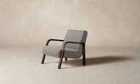 The Felix Chair - Belgian Linen Agate