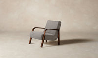 The Felix Chair - Belgian Linen Agate