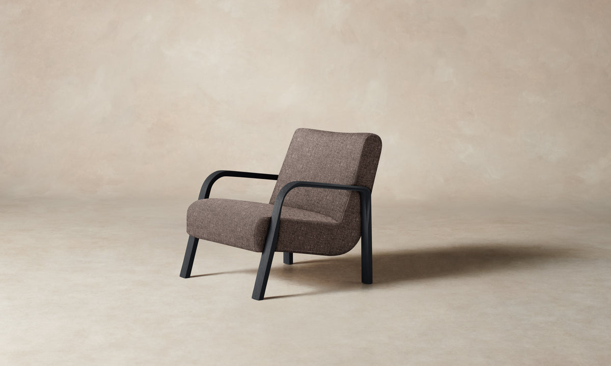 The Felix Chair - Heritage Belgian Linen Carob