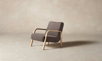 The Felix Chair - Belgian Linen Carob