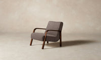 The Felix Chair - Belgian Linen Carob