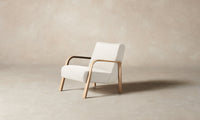 The Felix Chair - Belgian Linen Egret