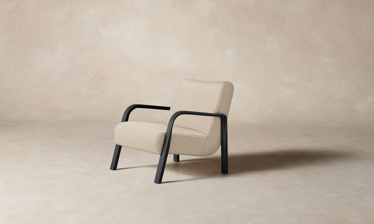 The Felix Chair - Heritage Belgian Linen Husk