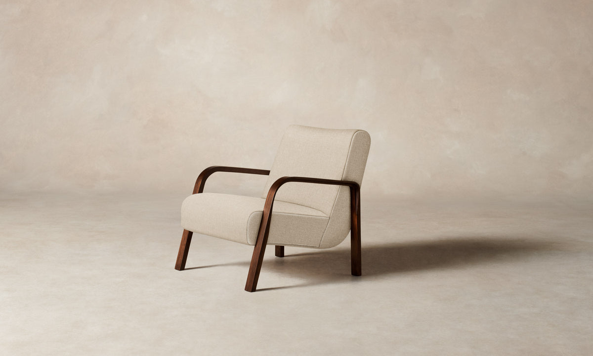 The Felix Chair - Heritage Belgian Linen Husk
