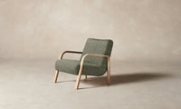 The Felix Chair - Belgian Linen Thyme